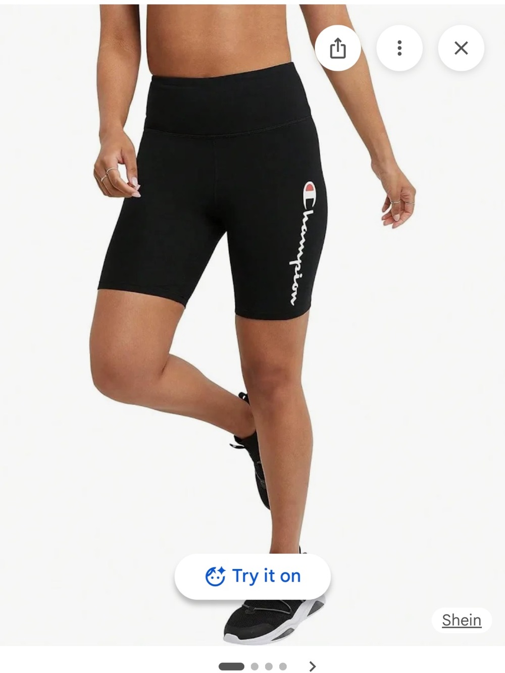 Champion Black Biker Shorts 7” Inseam (BRAND NEW CONDITION)